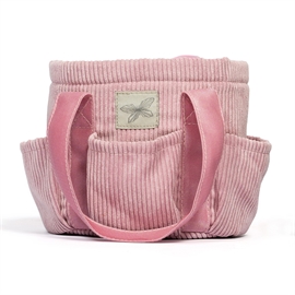 Strigletaske til kæphest - Fløjl - Rosa - By Astrup